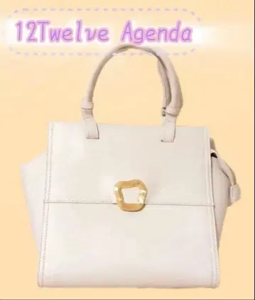 [ 새상품급/출퇴근 ] 12Twelve Agenda 미디 백 2WAY