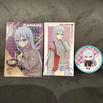 프로세카 스시로 콜라보 요이사키 카나데 카드 스티커 피크