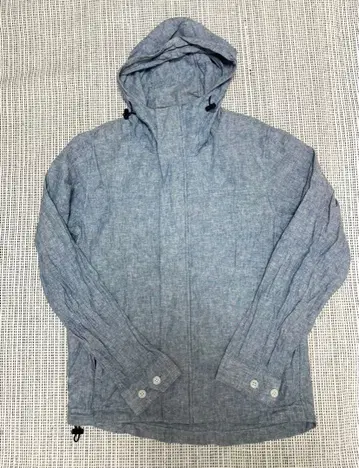 무인양품 자켓 블루종 마운틴 파카 샴브레이 muji