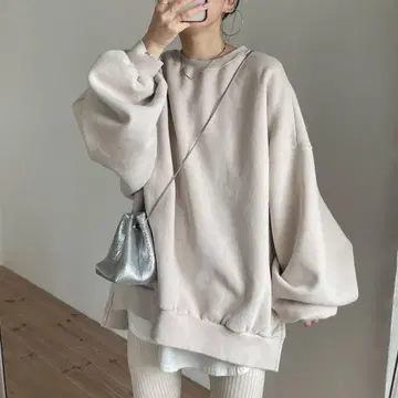 wee9s OSUMITSUKI 맨투맨 오스미츠키 슈퍼 오버 맨투맨