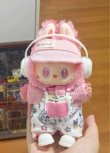 labubu 의류 라브부 봉제 인형 착용 옷 옷 갈아입기 의류 5세트