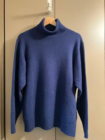 TOMORROWLAND 블루 터틀넥 스웨터 투모로우랜드 M