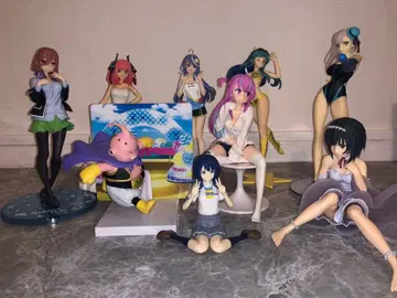 애니메이션 캐릭터 피규어 세트 9개