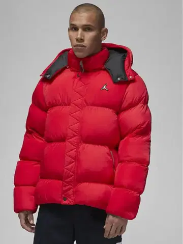 JORDAN 조던 남성용 다운 자켓 레드 빨간색