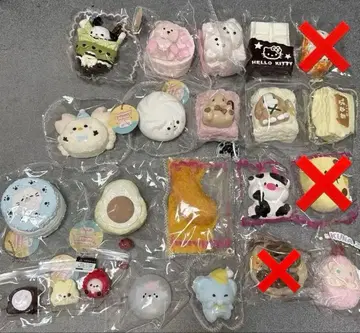 해외 스퀴즈 묶음 판매 kuna 키키스크 모찌