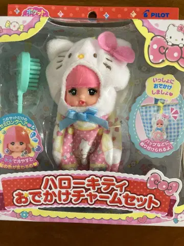 포켓 멜짱 헬로키티 외출 참 세트