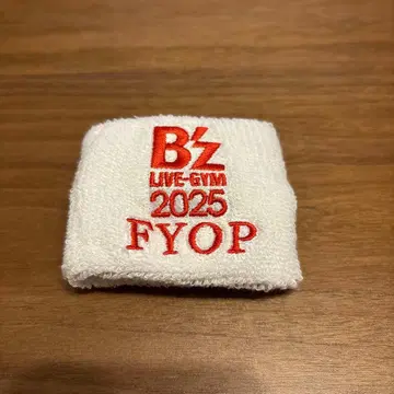 B'z LIVE-GYM 2025 FYOP 리스트 밴드 화이트