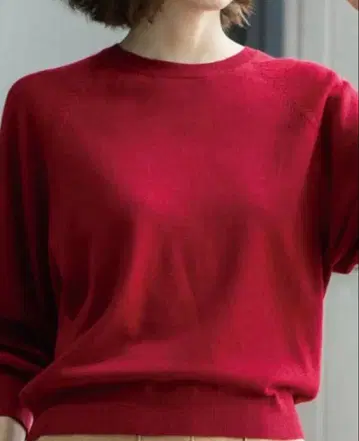 OPAQUE.CLIP 보트넥 니트