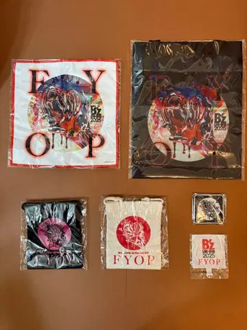 B'z LIVE-GYM 2025 -FYOP- 한정판 가챠 6세트