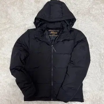 Roen skull down jacket leopard lining