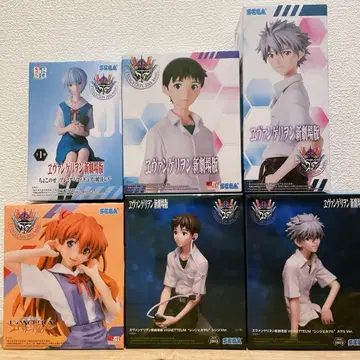 에반게리온 EVA 피규어 6체 세트