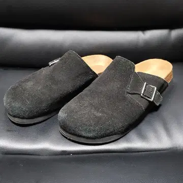 GU 리얼 가죽 크로그 샌들 26cm 지유