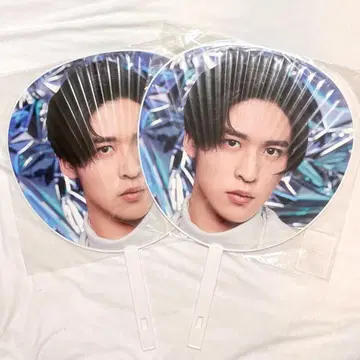 렌 메구로 Snow Man 부채 2D2D