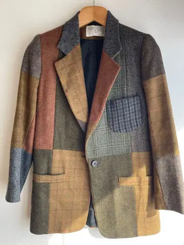 INTERNATIONAL SCENE 패치워크 자켓 츠기하기