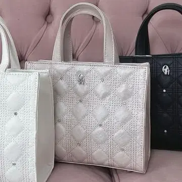 evelyn 비쥬 스퀘어 백 핑크