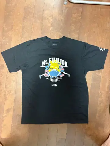 THE NORTH FACE Mt. FUJI 100 티셔츠 L 블랙