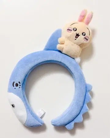 치이카와 파크 봉제 인형 머리띠 (토끼 만보)