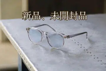 미개봉품 하쿠산 안경점 MAYFAIR 메이페어 안경 클리어 투명 그레이