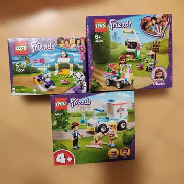 LEGO Friends 세트 3종 41304 41694 41425