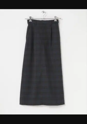 어반 리서치 체크 무늬 롱 스커트