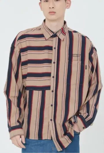 [ ROMANTIC CROWN ] 로맨틱크라운 비대칭 셔츠