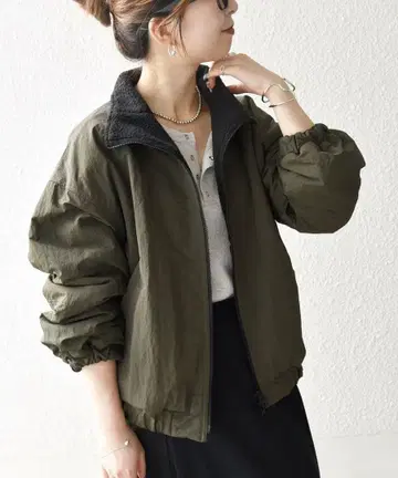 SHIPS any: 리버서블 블루종 보아 숏