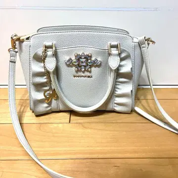 SAMANTHAVEGA 비쥬 프릴 핸드백