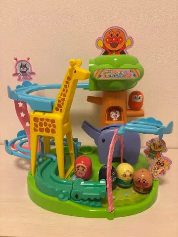 호빵맨 처음 만나는 코로롱 동물 파크 코로코로 완구