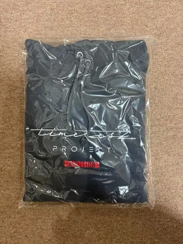 타입 로고 후드티