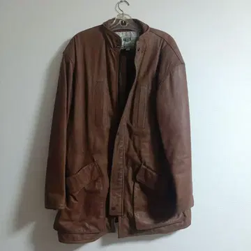 HARAJUKU MOTHER 브라운 카우스킨 자켓