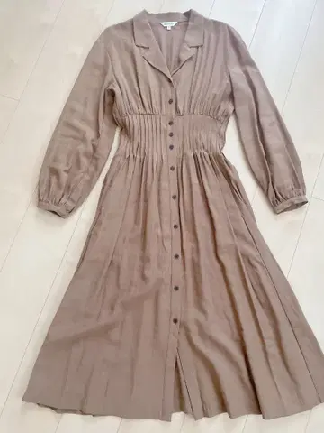 moussy 롱 원피스 긴팔 셔츠 원피스