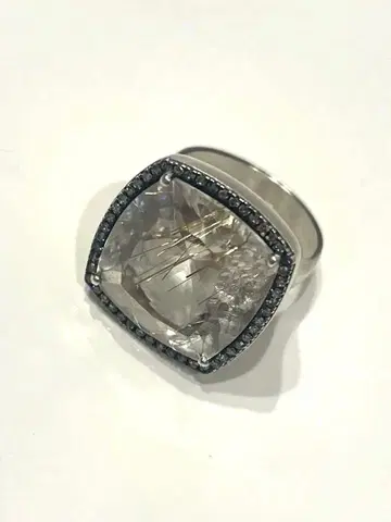 Adlin Hue 루틸 쿼츠 반지 11호