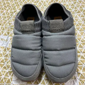 teva*MAX COMF 슬립온 모크 슈즈 발수 샌들 그레이
