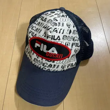 FILA DUCATI 콜라보 메쉬 캡 모자