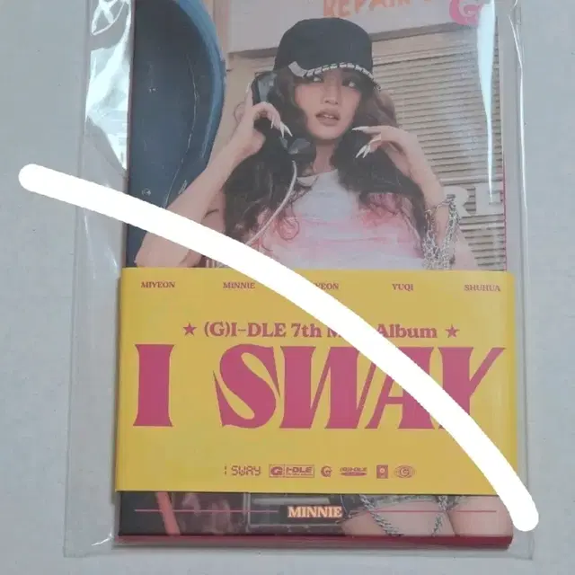 여자아이들 민니 I SWAY 미개봉 포카앨범 양도