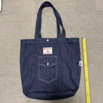 버드웰 데님 토트백