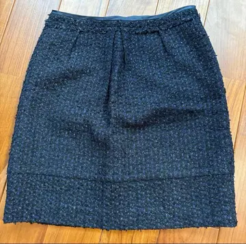 [ UNITED ARROWS ] 네이비 타이트 미니 스커트 36 사이즈