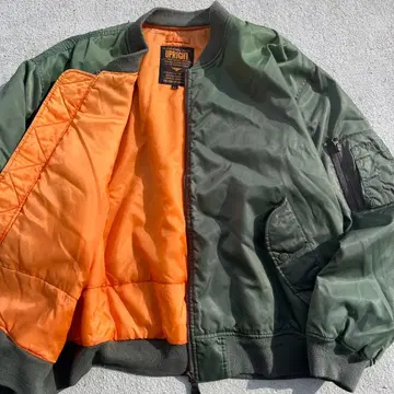 UP RIGHT 업라이트 MA-1 봄버 자켓 LL XL