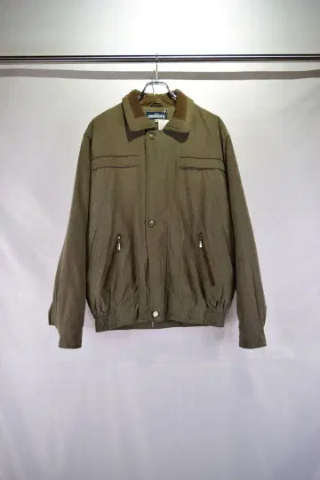 구제 헤비 폴리 나일론 디자인 자켓 유럽 구제 빈티지