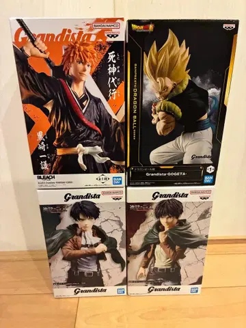 인기 그란디스타 시리즈 진격의 거인 BLEACH 드래곤볼