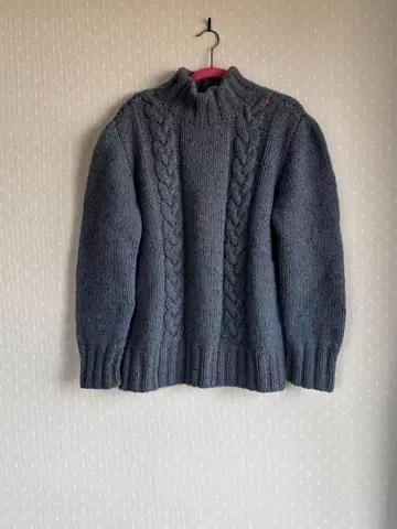 북유럽 아란 니트 프랑스제