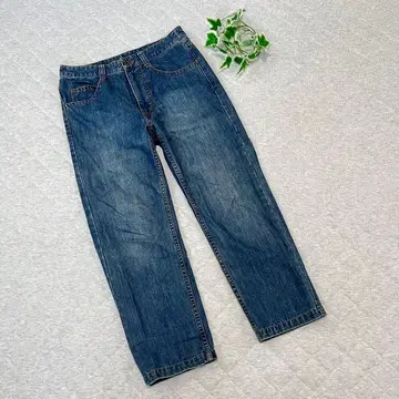 쿠치아 [ S ] 새상품급 데님 스트레이트 계열 풀렝스 캐주얼 심플