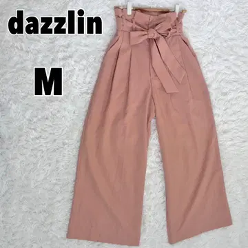 dazzlin (M) 리본 포함 와이드 팬츠