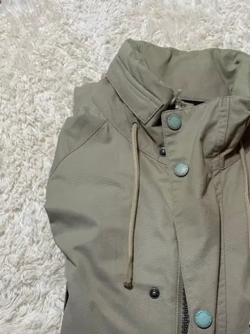 베이지 모즈 코트 Archive y2k 그런지