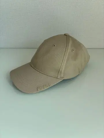 훌라 로고 자수 캡 베이지