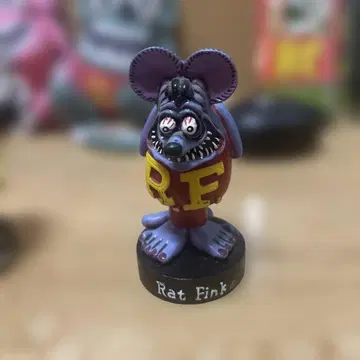 Rat Fink 피규어 래트 핑크 [ 레어 ] [ 초레어 ]