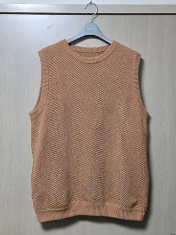 crepuscule 니트 베스트 moss stitch vest
