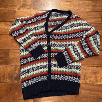 TOMORROWLAND 페어아일 패턴 가디건 여성용 사이즈 1