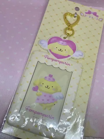 폼폼푸딩 카드 케이스 키링