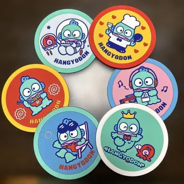 HANGYODON 코스터 세트 6종